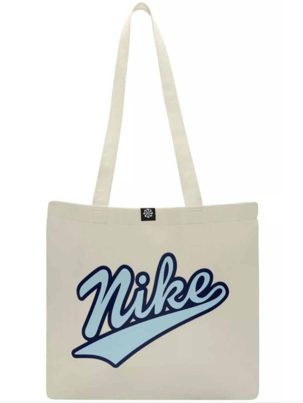 Nike Heritage Retro 2.0 Tote with Blue Script Logo, NWT